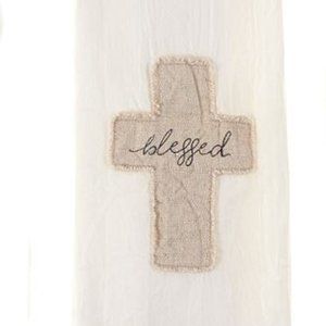 BLESSED APPLIQUE TOWELS (Blessed)